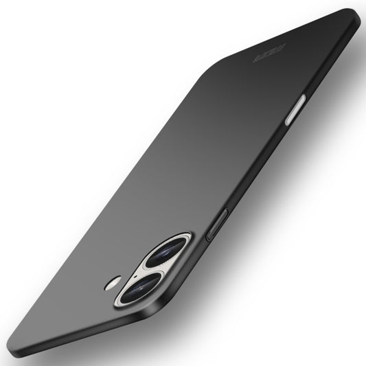 MOFI Frosted PC Ultra-thin Hard Phone Case, For iPhone 16 Plus, For iPhone 16, For iPhone 15 Pro Max, For iPhone 15 Pro, For iPhone 15 Plus, For iPhone 15, For iPhone 17e / 16e