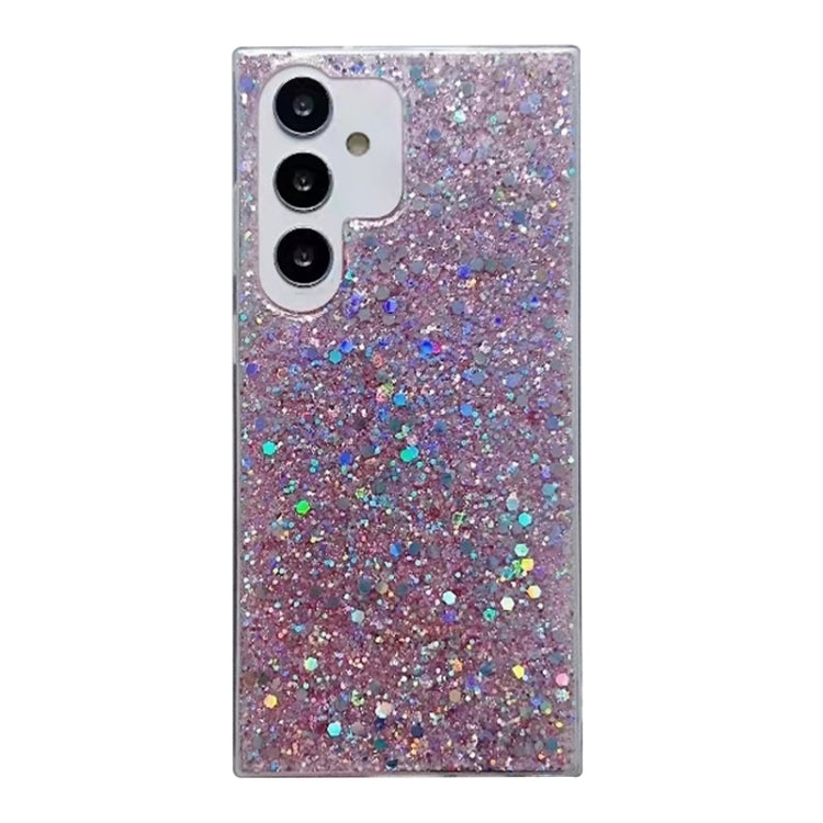 Glitter Sequins Epoxy TPU Phone Case, For Samsung Galaxy S25 Ultra 5G, For Samsung Galaxy A16, For Samsung Galaxy S24 FE 5G, For Samsung Galaxy A15, For Samsung Galaxy A55, For Samsung Galaxy A35
