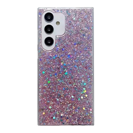 Glitter Sequins Epoxy TPU Phone Case, For Samsung Galaxy S25 Ultra 5G, For Samsung Galaxy A16, For Samsung Galaxy S24 FE 5G, For Samsung Galaxy A15, For Samsung Galaxy A55, For Samsung Galaxy A35