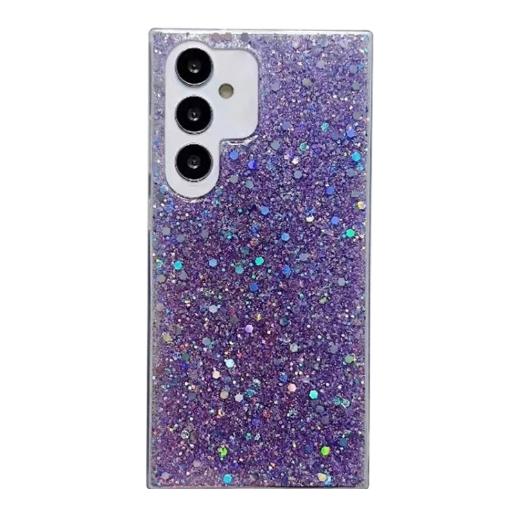 Glitter Sequins Epoxy TPU Phone Case, For Samsung Galaxy S25 Ultra 5G, For Samsung Galaxy A16, For Samsung Galaxy S24 FE 5G, For Samsung Galaxy A15, For Samsung Galaxy A55, For Samsung Galaxy A35