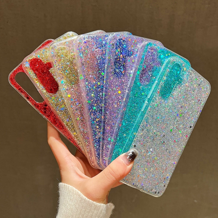 Glitter Sequins Epoxy TPU Phone Case, For Samsung Galaxy S25 Ultra 5G, For Samsung Galaxy A16, For Samsung Galaxy S24 FE 5G, For Samsung Galaxy A15, For Samsung Galaxy A55, For Samsung Galaxy A35