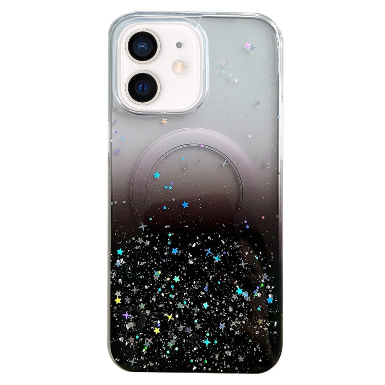 Glitter MagSafe Hybrid Clear TPU Phone Case, For iPhone 11 Pro Max, For iPhone 11, For iPhone 11 Pro