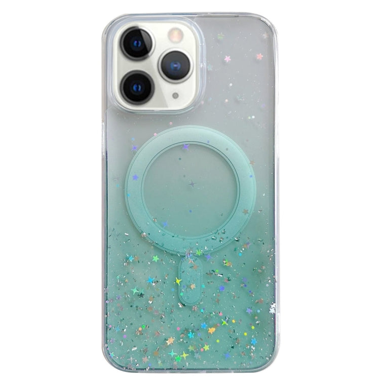 Glitter MagSafe Hybrid Clear TPU Phone Case, For iPhone 11 Pro Max, For iPhone 11, For iPhone 11 Pro