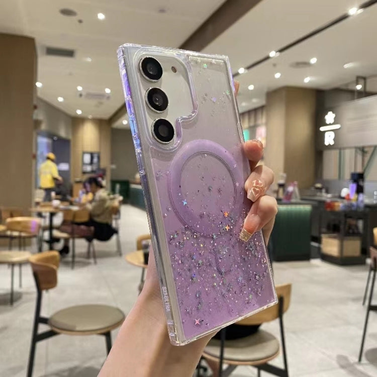 Magsafe Glitter TPU Phone Protective Case, For Samsung Galaxy S23 Ultra 5G, For Samsung Galaxy S23+ 5G, For Samsung Galaxy S23 5G, For Samsung Galaxy S22 Ultra 5G, For Samsung Galaxy S22+ 5G, For Samsung Galaxy S22 5G