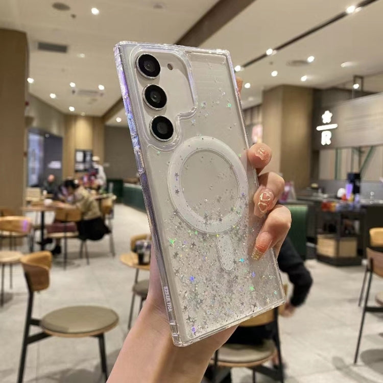 Magsafe Glitter TPU Phone Protective Case, For Samsung Galaxy S23 Ultra 5G, For Samsung Galaxy S23+ 5G, For Samsung Galaxy S23 5G, For Samsung Galaxy S22 Ultra 5G, For Samsung Galaxy S22+ 5G, For Samsung Galaxy S22 5G