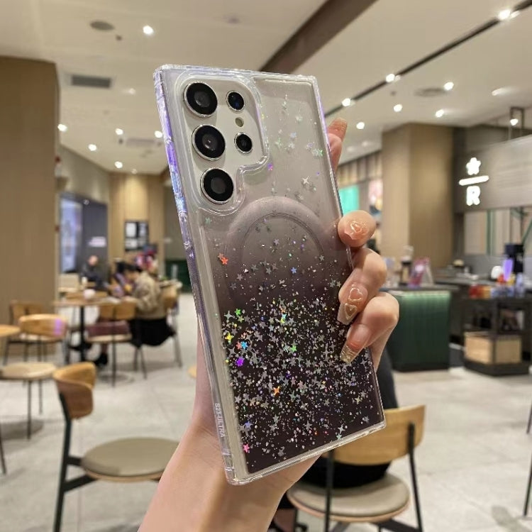 Magsafe Glitter TPU Phone Protective Case, For Samsung Galaxy S23 Ultra 5G, For Samsung Galaxy S23+ 5G, For Samsung Galaxy S23 5G, For Samsung Galaxy S22 Ultra 5G, For Samsung Galaxy S22+ 5G, For Samsung Galaxy S22 5G