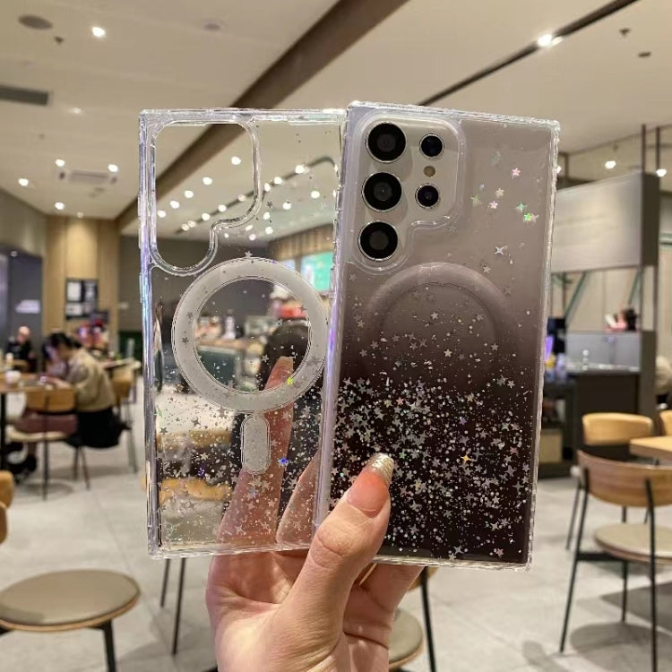 Magsafe Glitter TPU Phone Protective Case, For Samsung Galaxy S23 Ultra 5G, For Samsung Galaxy S23+ 5G, For Samsung Galaxy S23 5G, For Samsung Galaxy S22 Ultra 5G, For Samsung Galaxy S22+ 5G, For Samsung Galaxy S22 5G