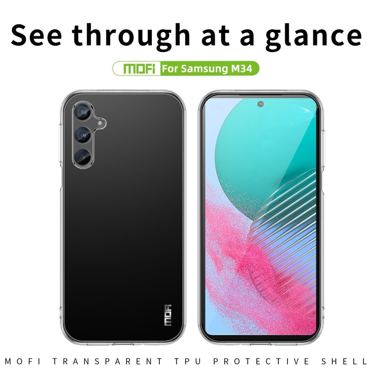 MOFI Ming Series Ultra-thin TPU Phone Case, For Samsung Galaxy M34 5G, For Samsung Galaxy A25, For Samsung Galaxy S23 FE 5G