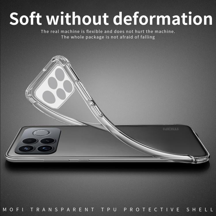 MOFI Ming Series Ultra-thin TPU Phone Case, For Redmi K100 Pro Max / Poco F9 Ultra, For Xiaomi Poco F9 Pro 5G, For Xiaomi 17 Max 5G, For Xiaomi 17T Pro 5G, For Xiaomi 17T 5G, For Redmi Turbo 5 Max / Poco X8 Pro Max 5G                                   ...