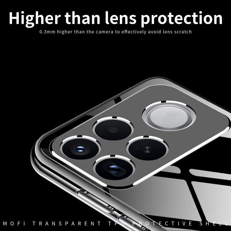 MOFI Ming Series Ultra-thin TPU Phone Case, For Redmi K100 Pro Max / Poco F9 Ultra, For Xiaomi Poco F9 Pro 5G, For Xiaomi 17 Max 5G, For Xiaomi 17T Pro 5G, For Xiaomi 17T 5G, For Redmi Turbo 5 Max / Poco X8 Pro Max 5G                                   ...