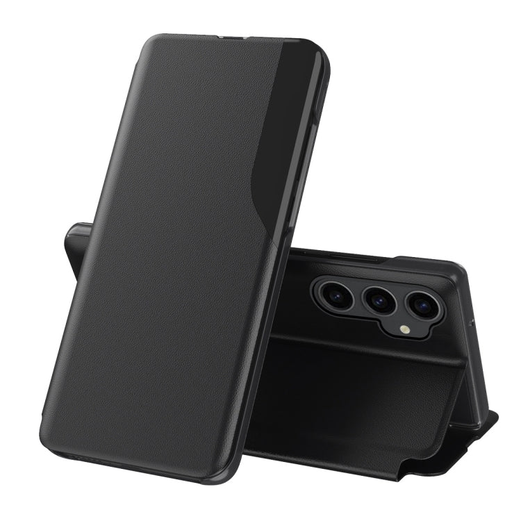 Attraction Flip Holder Leather Phone Case, For Samsung Galaxy S24 Ultra 5G, For Samsung Galaxy S24+ 5G, For Samsung Galaxy S24 5G, For Samsung Galaxy A15, For Samsung Galaxy A05s, For Samsung Galaxy M34 5G, For Samsung Galaxy S23 FE 5G                 ...