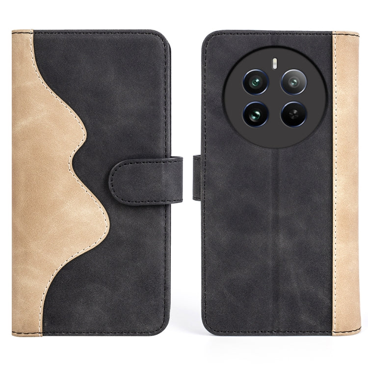 Stitching Horizontal Flip Leather Phone Case, For Realme 12+ 5G, For Realme 12 Pro+, For Realme C67 4G, For Realme 11X, For Realme C65 4G, For Realme Narzo N53 / C53