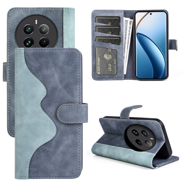 Stitching Horizontal Flip Leather Phone Case, For Realme 12+ 5G, For Realme 12 Pro+, For Realme C67 4G, For Realme 11X, For Realme C65 4G, For Realme Narzo N53 / C53