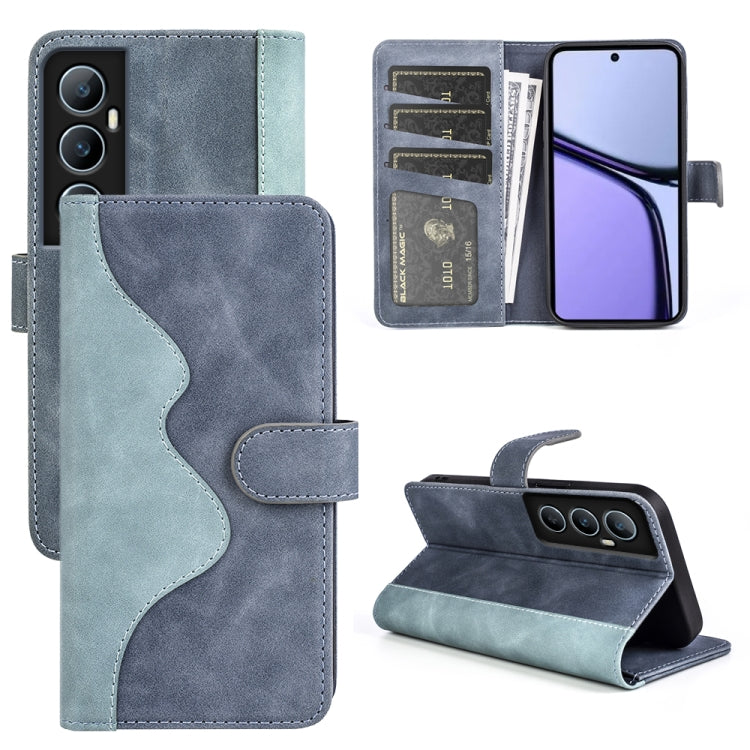 Stitching Horizontal Flip Leather Phone Case, For Realme 12+ 5G, For Realme 12 Pro+, For Realme C67 4G, For Realme 11X, For Realme C65 4G, For Realme Narzo N53 / C53