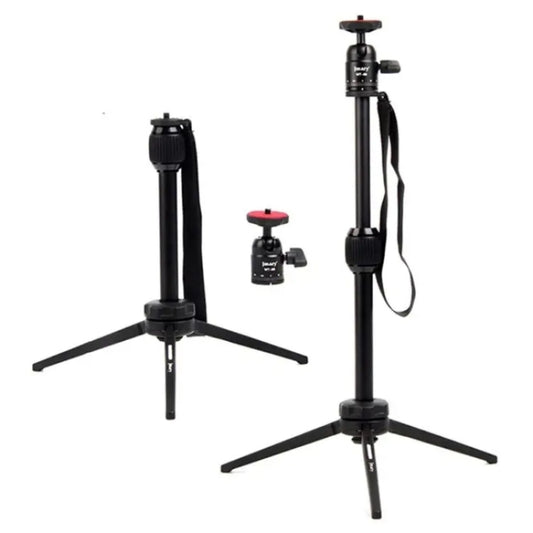 JMARY MT68 Aluminum Alloy Telescopic Portable Selfie Mini SLR Camera Phone Tripod, MT68