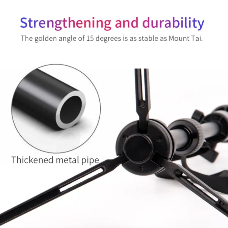 JMARY MT68 Aluminum Alloy Telescopic Portable Selfie Mini SLR Camera Phone Tripod, MT68