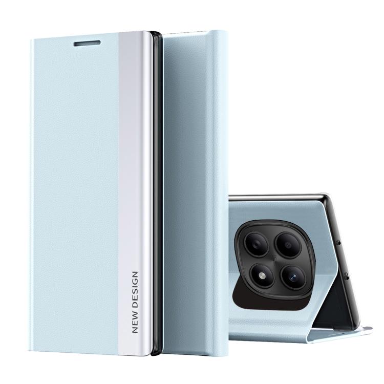 Side Electroplated Adsorption Leather Phone Case, For Redmi Note 15 4G / 5G Global 164mm