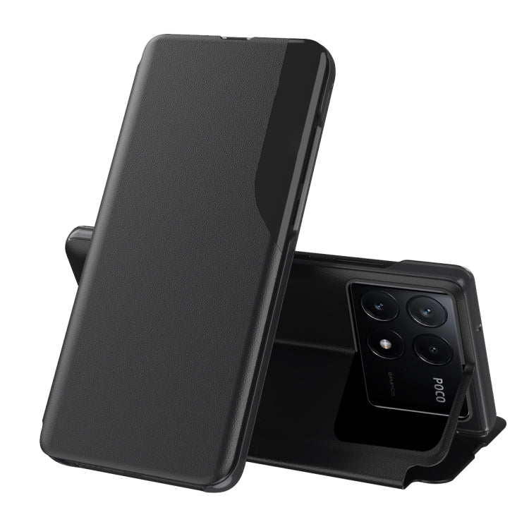 Attraction Flip Holder Leather Phone Case, For Xiaomi Redmi Note 14 Pro+ 5G, For Xiaomi Redmi Note 14 Pro 5G, For Xiaomi 14T Pro, For Xiaomi 14T, For Xiaomi Redmi 14C, For Xiaomi Poco F6, For Xiaomi Poco F6 Pro, For Xiaomi Redmi Note 13 Pro 4G