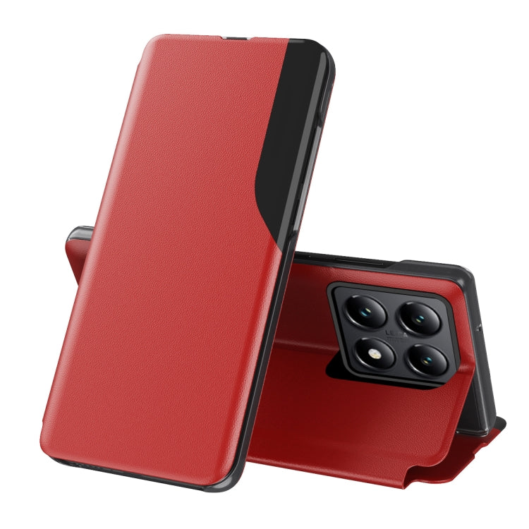 Attraction Flip Holder Leather Phone Case, For Xiaomi Redmi Note 14 Pro+ 5G, For Xiaomi Redmi Note 14 Pro 5G, For Xiaomi 14T Pro, For Xiaomi 14T, For Xiaomi Redmi 14C, For Xiaomi Poco F6, For Xiaomi Poco F6 Pro, For Xiaomi Redmi Note 13 Pro 4G
