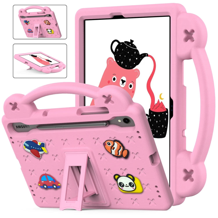 Handle Kickstand Children EVA Shockproof Tablet Case, For Samsung Galaxy Tab A11+ / A9+, For Samsung Galaxy Tab S10 FE+, For Samsung Galaxy Tab S10+12.4 X820, For Samsung Galaxy Tab S9 FE+ 12.4 X610N, For Samsung Galaxy Tab S9 FE / X510N               ...