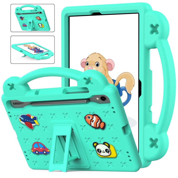 Handle Kickstand Children EVA Shockproof Tablet Case, For Samsung Galaxy Tab A11+ / A9+, For Samsung Galaxy Tab S10 FE+, For Samsung Galaxy Tab S10+12.4 X820, For Samsung Galaxy Tab S9 FE+ 12.4 X610N, For Samsung Galaxy Tab S9 FE / X510N               ...
