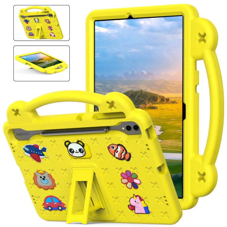 Handle Kickstand Children EVA Shockproof Tablet Case, For Samsung Galaxy Tab A11+ / A9+, For Samsung Galaxy Tab S10 FE+, For Samsung Galaxy Tab S10+12.4 X820, For Samsung Galaxy Tab S9 FE+ 12.4 X610N, For Samsung Galaxy Tab S9 FE / X510N               ...