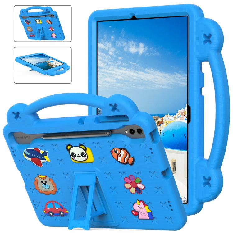 Handle Kickstand Children EVA Shockproof Tablet Case, For Samsung Galaxy Tab A11+ / A9+, For Samsung Galaxy Tab S10 FE+, For Samsung Galaxy Tab S10+12.4 X820, For Samsung Galaxy Tab S9 FE+ 12.4 X610N, For Samsung Galaxy Tab S9 FE / X510N               ...