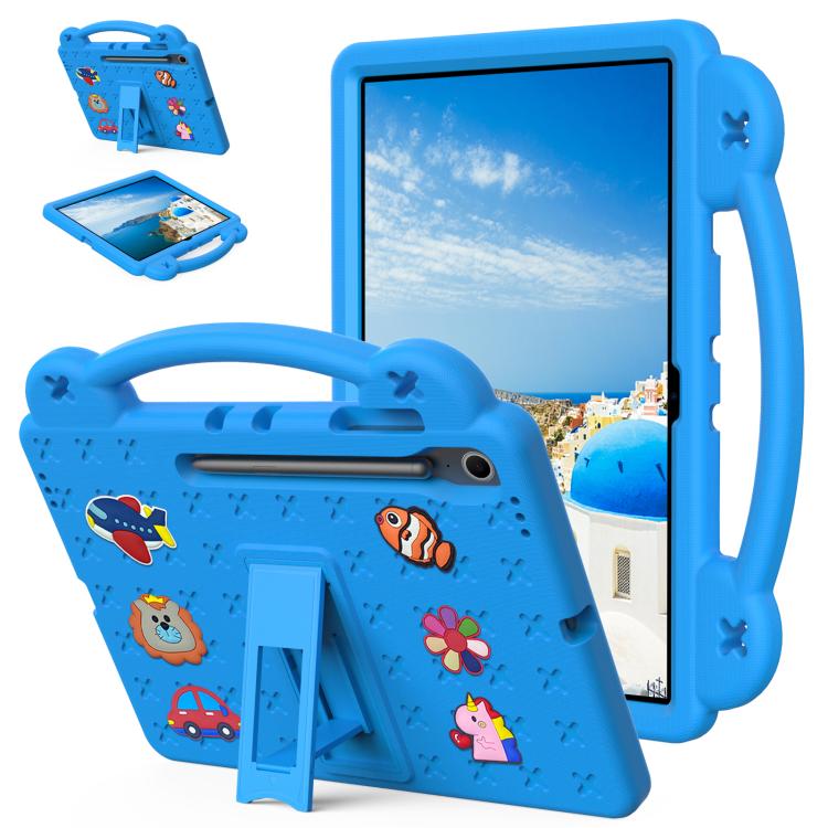 Handle Kickstand Children EVA Shockproof Tablet Case, For Samsung Galaxy Tab A11+ / A9+, For Samsung Galaxy Tab S10 FE+, For Samsung Galaxy Tab S10+12.4 X820, For Samsung Galaxy Tab S9 FE+ 12.4 X610N, For Samsung Galaxy Tab S9 FE / X510N               ...