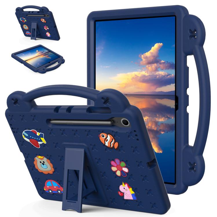 Handle Kickstand Children EVA Shockproof Tablet Case, For Samsung Galaxy Tab A11+ / A9+, For Samsung Galaxy Tab S10 FE+, For Samsung Galaxy Tab S10+12.4 X820, For Samsung Galaxy Tab S9 FE+ 12.4 X610N, For Samsung Galaxy Tab S9 FE / X510N               ...