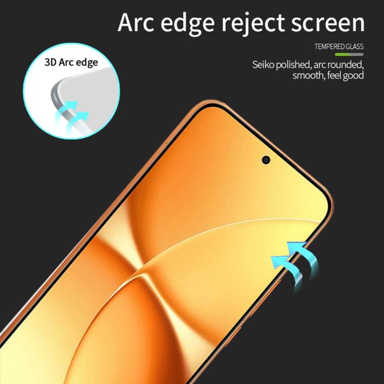 MOFI 9H 3D Explosion-proof Curved Screen Tempered Glass Film, For Redmi Turbo 5 Max / Poco X8 Pro Max Unlock, For Redmi Turbo 5 / Poco X8 Pro Unlock, For Xiaomi 17 Ultra Unlock, For Xiaomi Poco F8 Ultra Unlock, For Xiaomi Poco F8 Pro Unlock            ...