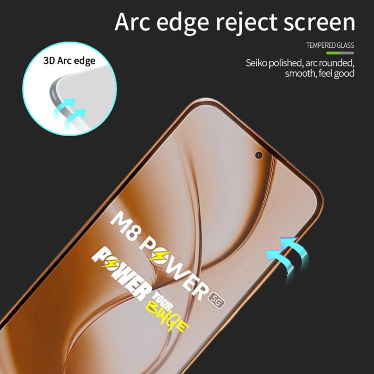MOFI 9H 3D Explosion-proof Curved Screen Tempered Glass Film, For Xiaomi Poco M8 Power 5G, For Redmi K100 Pro Max / Poco F9 Ultra Unlock, For Redmi K100 Pro / Poco F9 Pro Unlock, For Redmi 17 4G / 5G Global 170mm, For Redmi 17C 4G, For Redmi K90 Ultra ...