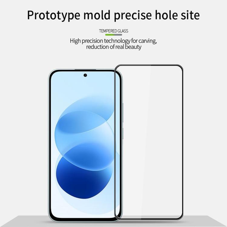 MOFI 9H 3D Explosion-proof Curved Screen Tempered Glass Film, For Redmi Note 17 4G / 5G Global 169.7mm, For Redmi 17C 5G Global, For Redmi Note 17 Pro Global 163.5mm, For Xiaomi Poco M8 Power 5G, For Redmi K100 Pro Max / Poco F9 Ultra Unlock           ...