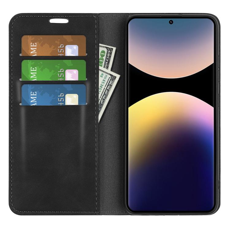Retro-skin Magnetic Suction Leather Phone Case, For Xiaomi Redmi Note 14 Pro 4G, For Redmi Note 14 4G 163.25mm, For Xiaomi 15 Pro, For Xiaomi 15, For Xiaomi Redmi Note 14 5G, For Xiaomi Redmi Note 14 Pro+ 5G, For Xiaomi Redmi Note 14 Pro 5G            ...