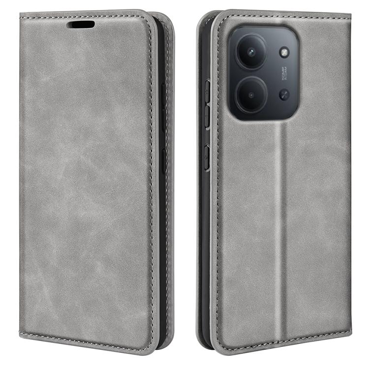 Retro-skin Magnetic Suction Leather Phone Case, For Redmi A7 Pro 171mm / Poco C85x 5G, For Redmi Turbo 5 Max / Poco X8 Pro Max, For Redmi Turbo 5 5G / Poco X8 Pro 5G, For Redmi Note 15 Pro+ Global 163.3mm, For Redmi Note 15 4G / 5G Global 164mm        ...