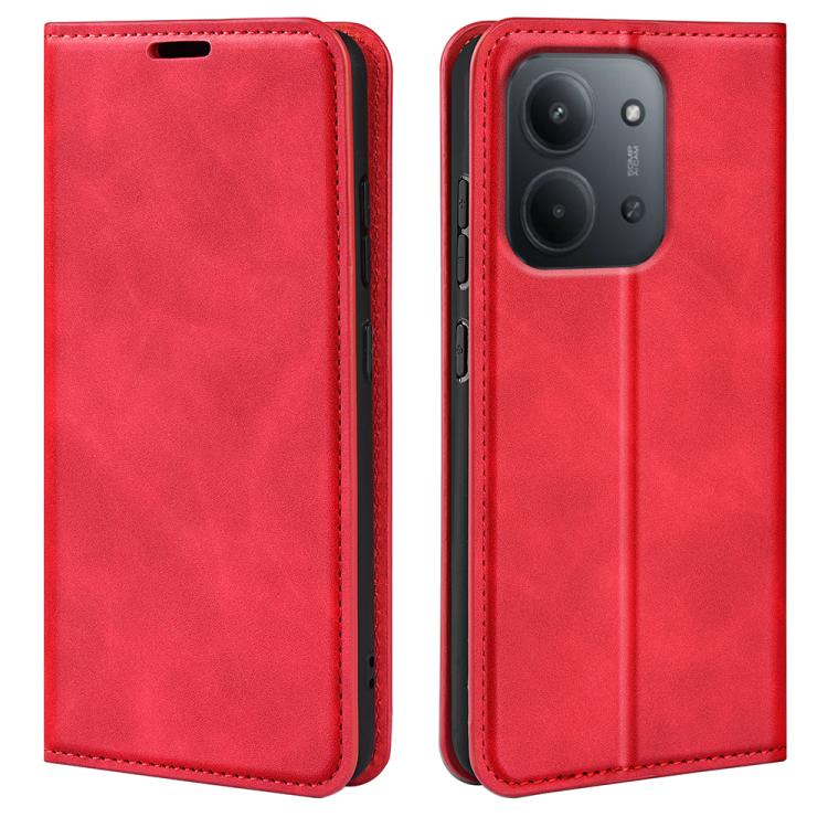 Retro-skin Magnetic Suction Leather Phone Case, For Redmi A7 Pro 171mm / Poco C85x 5G, For Redmi Turbo 5 Max / Poco X8 Pro Max, For Redmi Turbo 5 5G / Poco X8 Pro 5G, For Redmi Note 15 Pro+ Global 163.3mm, For Redmi Note 15 4G / 5G Global 164mm        ...