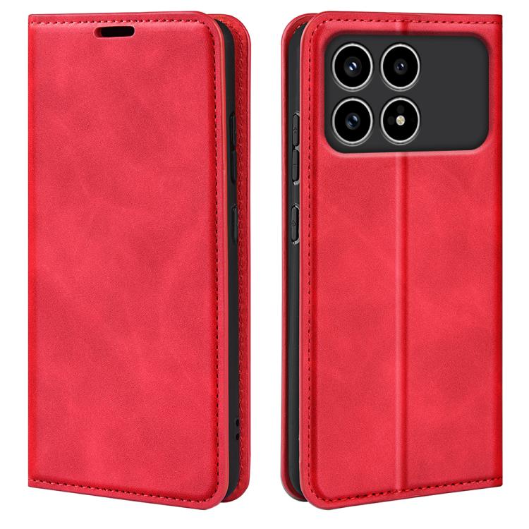 Retro-skin Magnetic Suction Leather Phone Case, For Redmi A7 Pro 171mm / Poco C85x 5G, For Redmi Turbo 5 Max / Poco X8 Pro Max, For Redmi Turbo 5 5G / Poco X8 Pro 5G, For Redmi Note 15 Pro+ Global 163.3mm, For Redmi Note 15 4G / 5G Global 164mm        ...