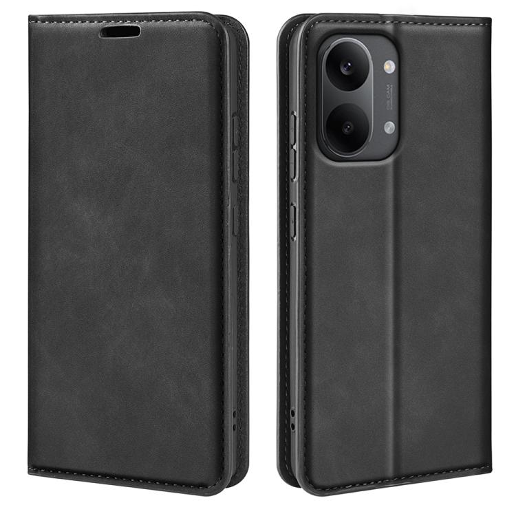 Retro-skin Magnetic Suction Leather Phone Case, For Redmi A7 Pro 171mm / Poco C85x 5G, For Xiaomi 17T, For Redmi Turbo 5 Max / Poco X8 Pro Max, For Redmi Turbo 5 5G / Poco X8 Pro 5G, For Redmi Note 15 Pro+ Global 163.3mm                                ...