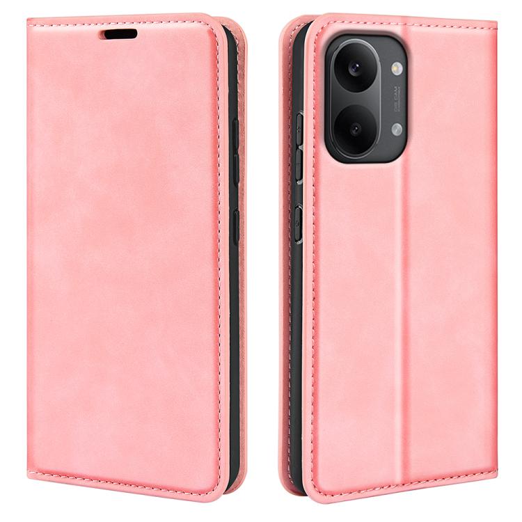 Retro-skin Magnetic Suction Leather Phone Case, For Redmi A7 Pro 171mm / Poco C85x 5G, For Redmi Turbo 5 Max / Poco X8 Pro Max, For Redmi Turbo 5 5G / Poco X8 Pro 5G, For Redmi Note 15 Pro+ Global 163.3mm, For Redmi Note 15 4G / 5G Global 164mm        ...