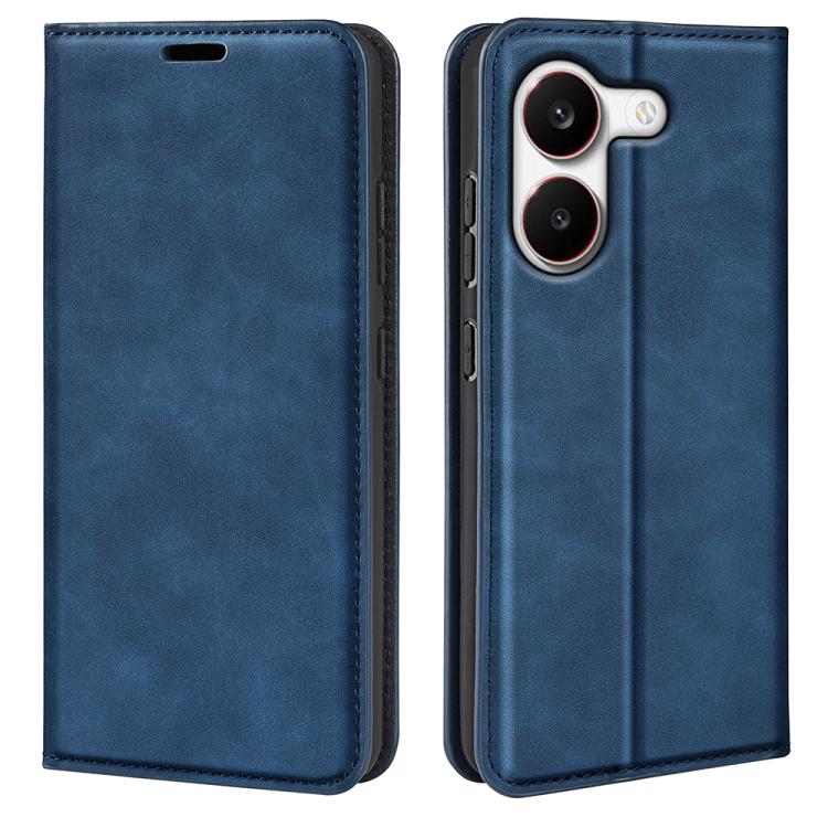 Retro-skin Magnetic Suction Leather Phone Case, For Redmi A7 Pro 171mm / Poco C85x 5G, For Xiaomi 17T, For Redmi Turbo 5 Max / Poco X8 Pro Max, For Redmi Turbo 5 5G / Poco X8 Pro 5G, For Redmi Note 15 Pro+ Global 163.3mm                                ...