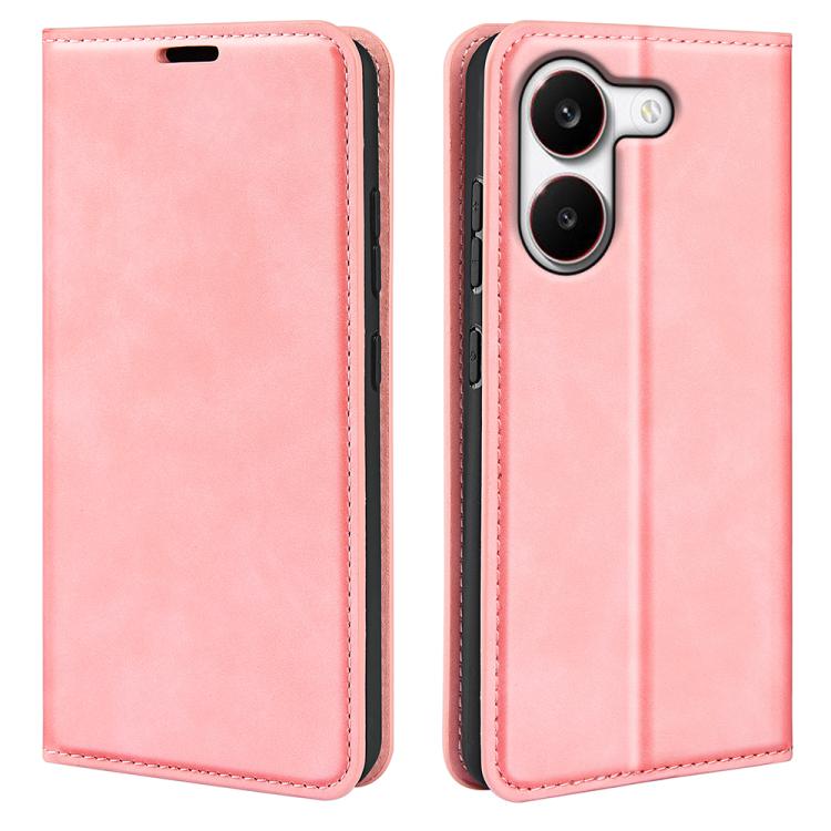 Retro-skin Magnetic Suction Leather Phone Case, For Redmi A7 Pro 171mm / Poco C85x 5G, For Redmi Turbo 5 Max / Poco X8 Pro Max, For Redmi Turbo 5 5G / Poco X8 Pro 5G, For Redmi Note 15 Pro+ Global 163.3mm, For Redmi Note 15 4G / 5G Global 164mm        ...