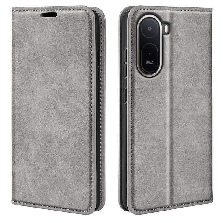 Retro-skin Magnetic Suction Leather Phone Case, For Redmi A7 Pro 171mm / Poco C85x 5G, For Redmi Turbo 5 Max / Poco X8 Pro Max, For Redmi Turbo 5 5G / Poco X8 Pro 5G, For Redmi Note 15 Pro+ Global 163.3mm, For Redmi Note 15 4G / 5G Global 164mm        ...