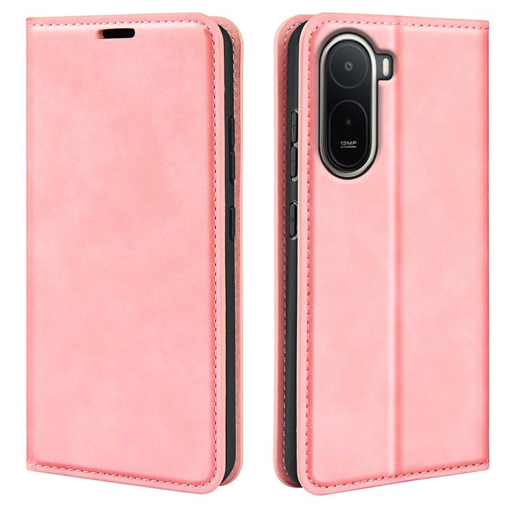 Retro-skin Magnetic Suction Leather Phone Case, For Redmi A7 Pro 171mm / Poco C85x 5G, For Redmi Turbo 5 Max / Poco X8 Pro Max, For Redmi Turbo 5 5G / Poco X8 Pro 5G, For Redmi Note 15 Pro+ Global 163.3mm, For Redmi Note 15 4G / 5G Global 164mm        ...