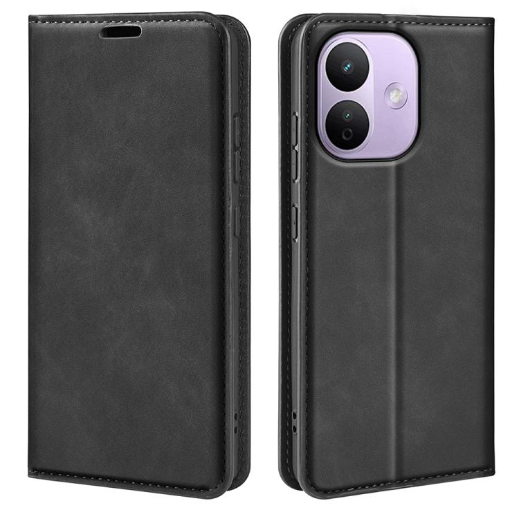 Retro-skin Magnetic Suction Leather Phone Case, For Xiaomi 14 Pro, For Xiaomi 14, For Xiaomi Redmi Note 13 5G, For Xiaomi Redmi 13C, For Xiaomi Redmi Note 13 Pro+, For Xiaomi Redmi Note 13 Pro 5G, For Xiaomi Redmi K70, For Xiaomi 13T                   ...