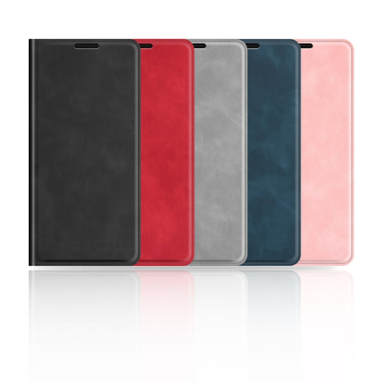 Retro-skin Magnetic Suction Leather Phone Case, For Redmi K80 / Poco F7 Pro
