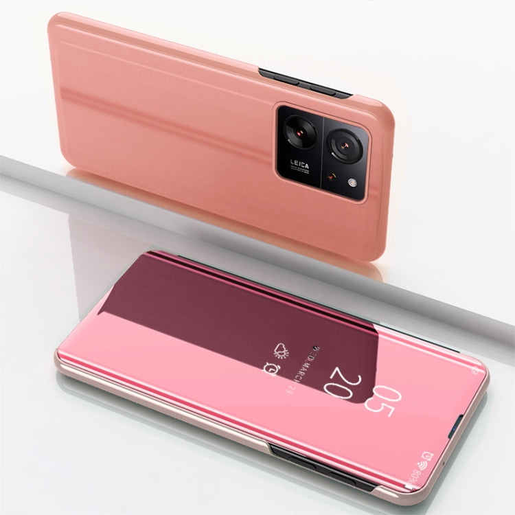 Plated Mirror Horizontal Flip Leather Phone Case with Holder, For Xiaomi Redmi 13C, For Xiaomi Redmi Note 13 Pro+, For Xiaomi 13T Pro, For Xiaomi Redmi Note 12 4G, For Redmi Note 15 Pro+ Global 163.3mm, For Redmi Note 15 4G / 5G Global 164mm
