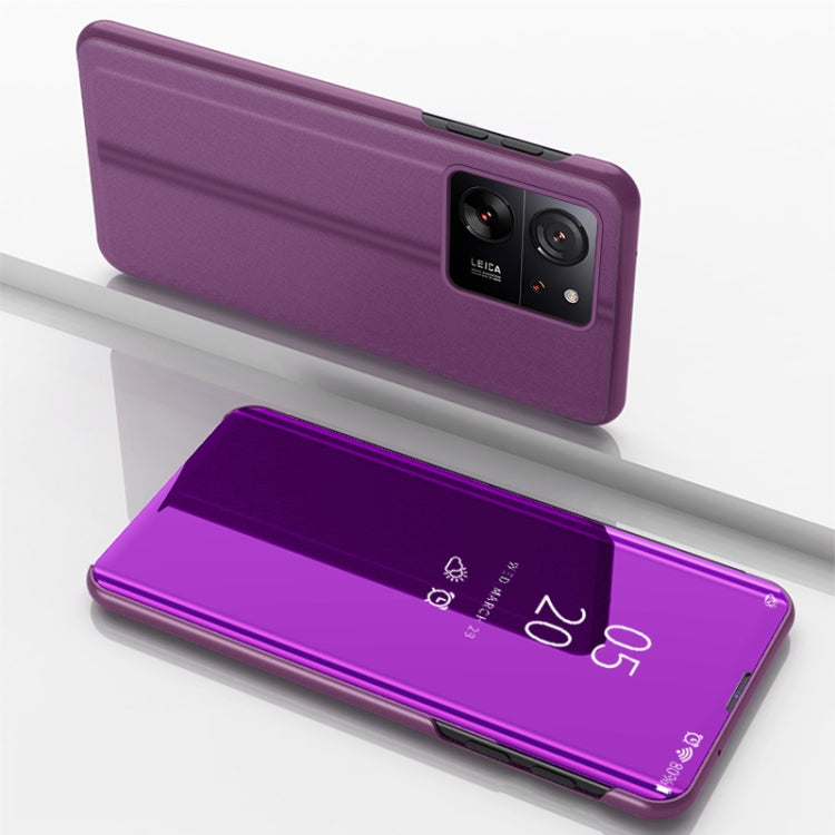 Plated Mirror Horizontal Flip Leather Phone Case with Holder, For Xiaomi Redmi 13C, For Xiaomi Redmi Note 13 Pro+, For Xiaomi 13T Pro, For Xiaomi Redmi Note 12 4G, For Redmi Note 15 Pro+ Global 163.3mm, For Redmi Note 15 4G / 5G Global 164mm
