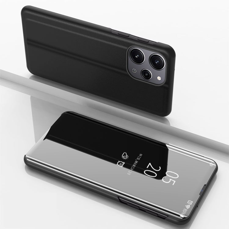 Plated Mirror Horizontal Flip Leather Phone Case with Holder, For Xiaomi Redmi 13C, For Xiaomi Redmi Note 13 Pro+, For Xiaomi 13T Pro, For Xiaomi Redmi Note 12 4G, For Redmi Note 15 Pro+ Global 163.3mm, For Redmi Note 15 4G / 5G Global 164mm