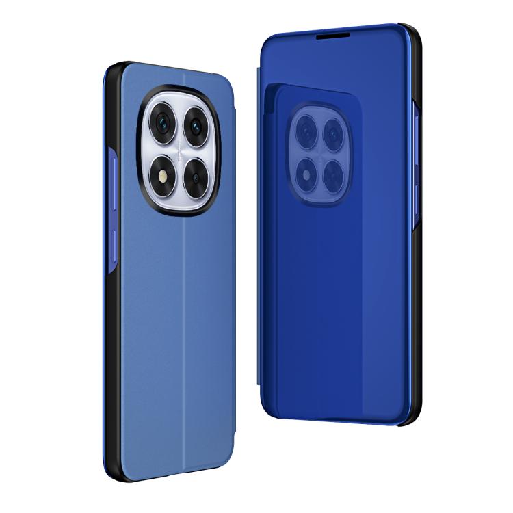 Plated Mirror Horizontal Flip Leather Phone Case with Holder, For Xiaomi  Poco X7 Pro, For Redmi Note 14 4G 163.25mm, For Xiaomi Redmi Note 14 5G, For Xiaomi Redmi Note 14 Pro+ 5G, For Xiaomi Redmi Note 14 Pro 5G, For Xiaomi 14T Pro