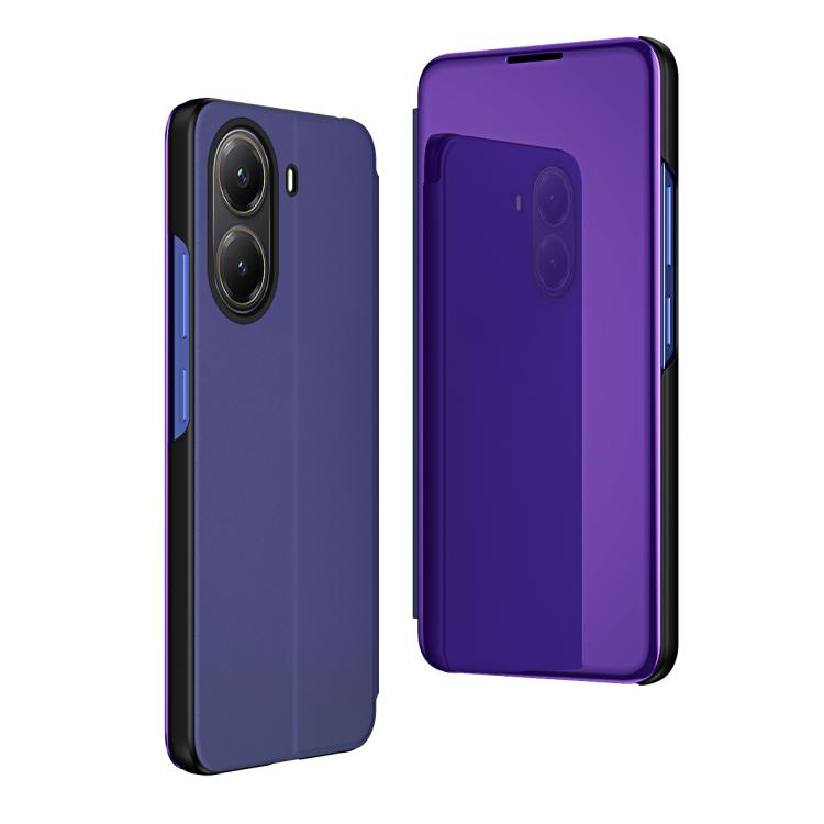 Plated Mirror Horizontal Flip Leather Phone Case with Holder, For Xiaomi  Poco X7 Pro, For Redmi Note 14 4G 163.25mm, For Xiaomi Redmi Note 14 5G, For Xiaomi Redmi Note 14 Pro+ 5G, For Xiaomi Redmi Note 14 Pro 5G, For Xiaomi 14T Pro