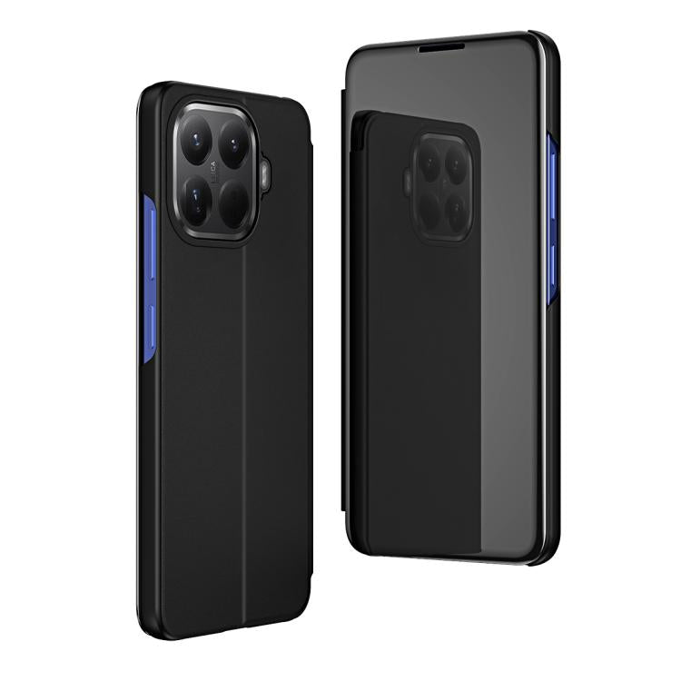 Plated Mirror Horizontal Flip Leather Phone Case with Holder, For Xiaomi 17T Pro 5G, For Xiaomi 17T 5G, For Redmi Note 15 Pro 5G Global 163.6mm, For Xiaomi 15T Pro, For Xiaomi 15T, For Redmi Note 14 4G 164.84mm
